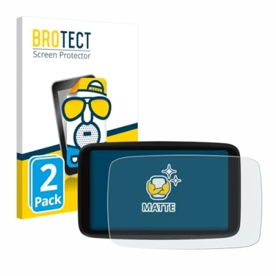 Afbeelding van BROTECT Screenprotector voor TomTom GO Advanced Folie Beschermfolie matte (2 Stuks)