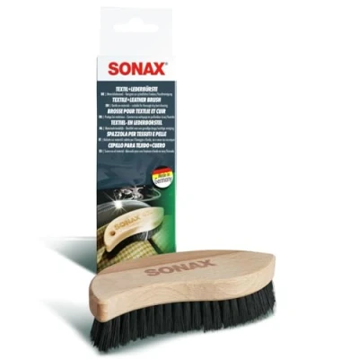 Afbeelding van SONAX 416741, textiel en leerborstel (1 stuk)