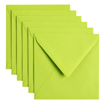 Afbeelding van Envelop Papicolor 140x140mm appelgroen