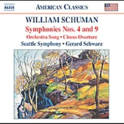 Afbeelding van Seattle Symphony Orchestra, Gerard Schwarz Schuman: Symphonies Nos 4 &amp; 9 (CD)
