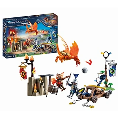 Afbeelding van Playmobil Novelmore vs Burnham Raiders toernooi terrein 71210