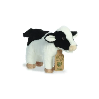 Afbeelding van Eco Nation Pluchen Knuffel Koe 26 cm