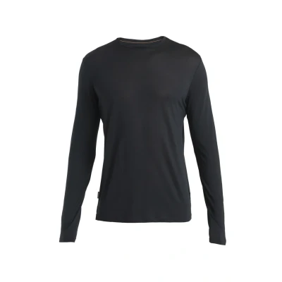 Afbeelding van Icebreaker MER Coollite Sphere Longsleeve, Heren, Maat: Large, Black