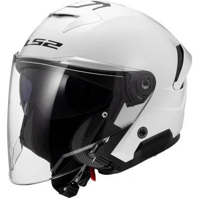 Afbeelding van LS2 OF618 Verso II Jet Helm, wit, afmeting 2XL voor man