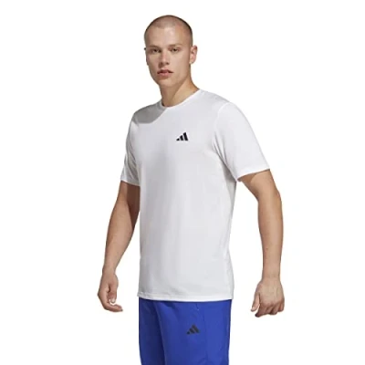 Afbeelding van adidas Performance Train Essentials Sport Tshirt White black, Heren, Maat: XL, black