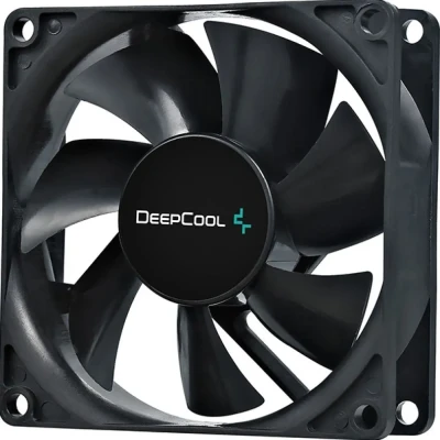 Afbeelding van DeepCool XFAN80 Computer behuizing Ventilator 8 cm Zwart 1 stuk(s)