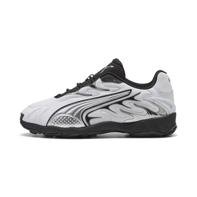 Afbeelding van PUMA Sneakers laag &#039;Inhale Smile&#039; grijs / zwart zilver