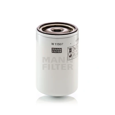 Afbeelding van MANN FILTER W 1150/7 Oliefilter 1 1/8 16 UN 2B Opschroeffilter