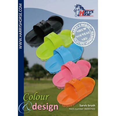 Afbeelding van Harry&#039;s Horse 36000503 18 sarvisborstel Bt / 5 stuks, oranje
