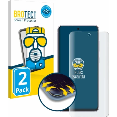 Afbeelding van BROTECT Screenprotector voor Samsung Galaxy S21 FE 5G Folie Beschermfolie matte volledig dekking (2 Stuks)
