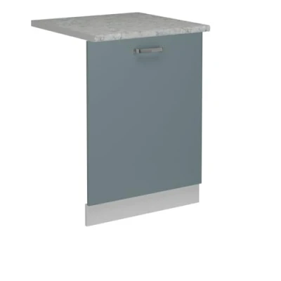 Afbeelding van Vicco Afwaspaneel R Line, blauw grijs, 60 cm, AP marmer