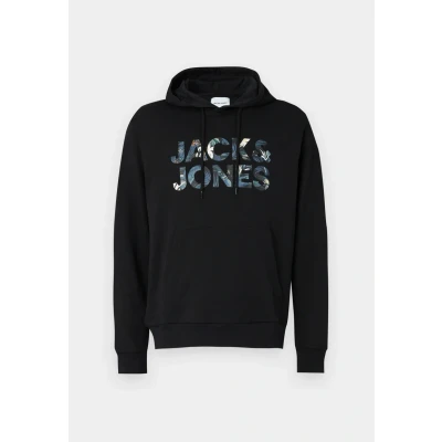 Afbeelding van Jack &amp; Jones Jjebryan CORP LOGO HOOD Sweater, Heren, Maat: XL, Black