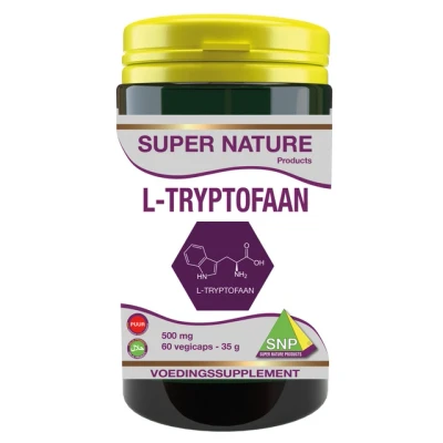 Afbeelding van SNP L Tryptofaan 500 mg 60 capsules