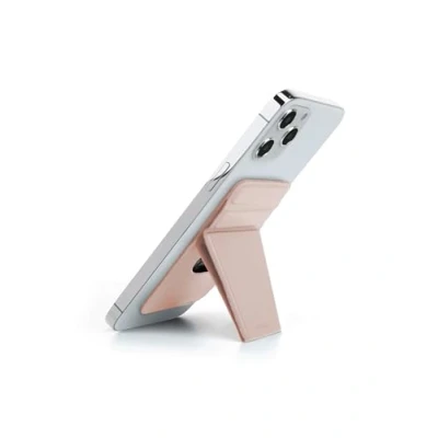 Afbeelding van Uniq Lyft MagSafe kaarthouder met standaard Blush Pink Roze