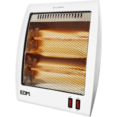 Afbeelding van Kwarts Kachel EDM 07109 Wit 1000 W