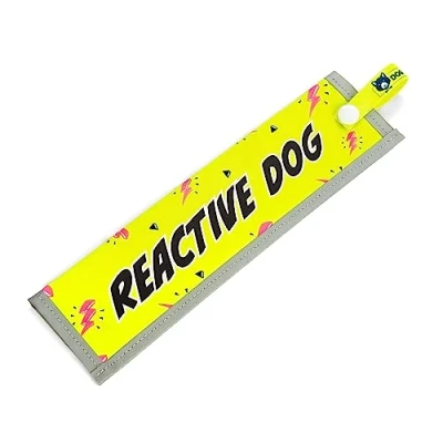 Afbeelding van dogkit REACTIVE DOG Space Awareness Sleeve voor reactieve nerveuze honden, reflecterend, waterdicht, dubbelzijdige instapper de hondenriem
