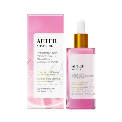 Afbeelding van Strawberry Vanilla After Shave Oil, Oil Women for Smooth Skin, Soft Prevent Ingrown Hairs &amp; Dryness(1pcs)
