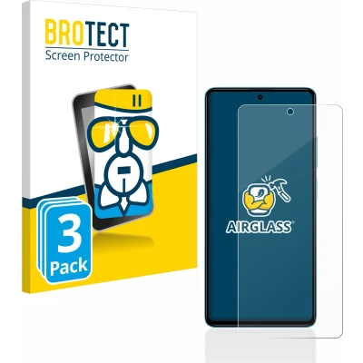 Afbeelding van BROTECT Screenprotector voor Xiaomi Poco F5 Folie Beschermfolie Beschermglas transparant (3 Stuks)