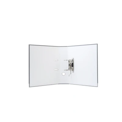 Afbeelding van Exacompta ref. 918416B 1 Ordner met hefboom A4 80 mm rug mechaniek Afmetingen: 32 x 29 8 cm Formaat Kleur : Grijs