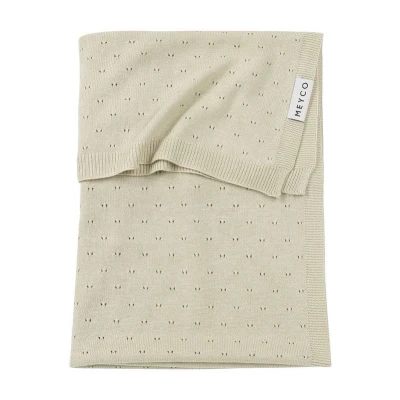 Afbeelding van Meyco Ledikantdeken Bamboo Ajour Soft Sand