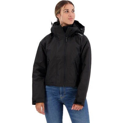 Afbeelding van Superdry CODE Sdwindcheater Outdoorjas, Dames, Maat: 42, Black grid