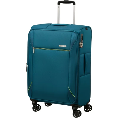Afbeelding van Samsonite Reiskoffer Base Breeze spinner 67/24 uitbreidbaar petrol 2,8 kg