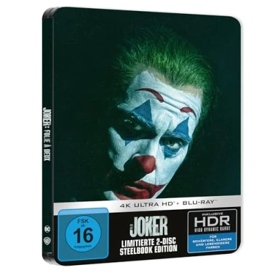 Afbeelding van Joker: Folie à Deux Steelbook Limited Edition (4K Ultra HD) (+ Blu ray)
