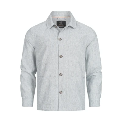 Afbeelding van Indicode Jeans Elton Lichte jas, Heren, Maat: Small, Dk denim