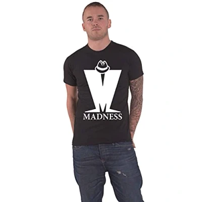 Afbeelding van Madness M Logo Heren T shirt L Zwart