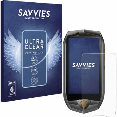 Afbeelding van Savvies Screenprotector voor Oukitel K16 Folie Beschermfolie transparant (6 Stuks)