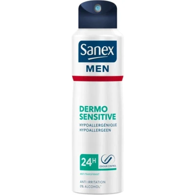 Afbeelding van 3x Sanex Deodorant Spray Men Sensitive 200 ml