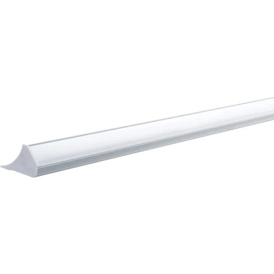 Afbeelding van Paulmann 70440 Hoekprofiel voor decoratieve ruimteverlichting met LED strips in elke lichtkleur 100 cm grijs kunststof overschilderbaar en behangen