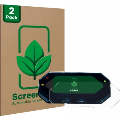 Afbeelding van ScreenLeaf Screenprotector voor Yamaha MT 07 2021 Duurzame schermbescherming Folie Beschermfolie transparant (2 Stuks)