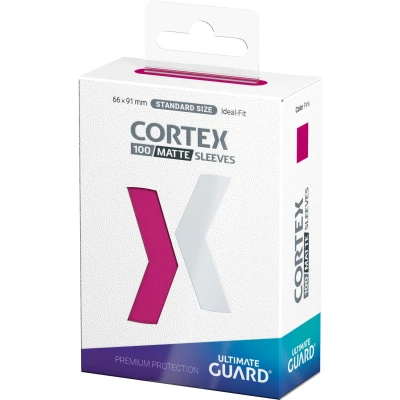 Afbeelding van Ultimate Guard Matte Cortex Sleeves: Pink (100 stuks)