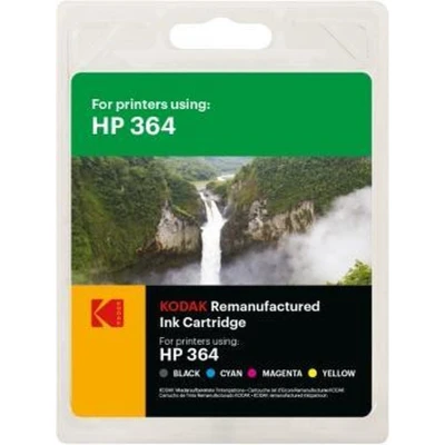 Afbeelding van Kodak HP 364 N9J72AE inkt Zwart + 3 kleuren Rebuilt 4 pack