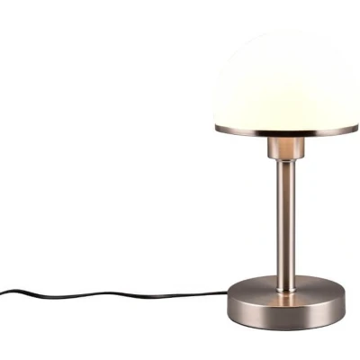 Afbeelding van TRIO JOOST II Tafellamp Nikkel mat excl. 1xE27 40W On / Off touch functie