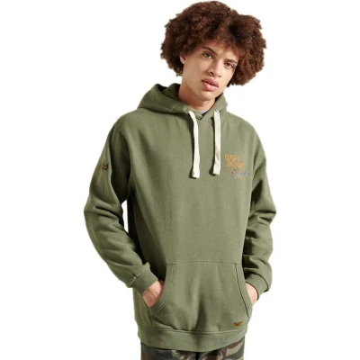Afbeelding van SUPERDRY Workwear Capuchon Heren Four Leaf Clover M