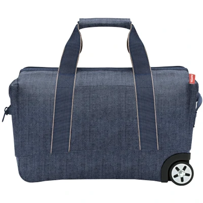 Afbeelding van Reisenthel Travelling Allrounder Trolley herringbone dark blue