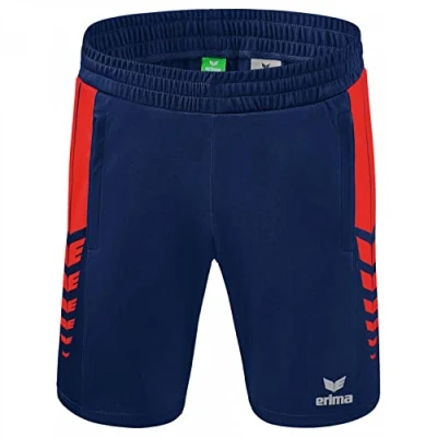 Afbeelding van Erima Six Wings worker short new navy/rood