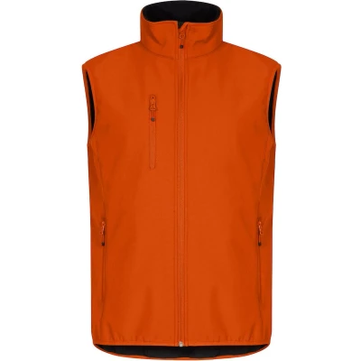 Afbeelding van Clique Classic Softshell Vest 0200911 Diep Oranje XL