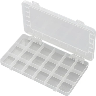 Afbeelding van TRU COMPONENTS PP18 01 Assortimentsdoos (l x b h) 195 100 13 mm Aantal vakken: 18 Vaste onderverdeling 1 stuk(s)