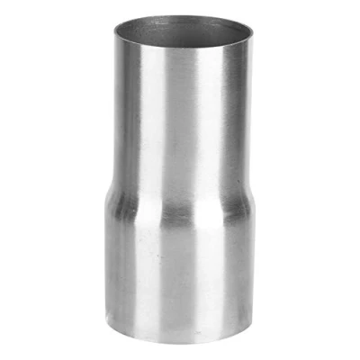 Afbeelding van BigKing Uitlaatpijpadapter, 1 tot 2,25 inch, universele roestvrijstalen uitlaatpijp, connector, buisadapter, reductiemiddel, aangepast deel (57 63 mm)