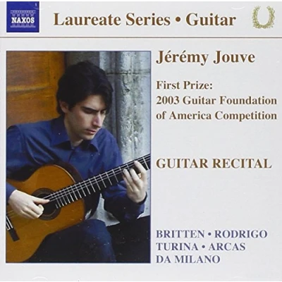 Afbeelding van Jeremy Jouve Guitar Recital (CD)