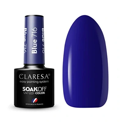 Afbeelding van CLARESA gellak BLAUW 716 5g