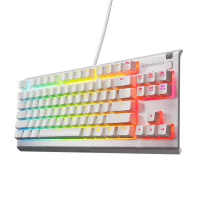 Afbeelding van SteelSeries Apex 3 TKL Gaming Toetsenbord Qwerty Wit