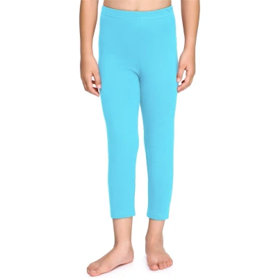 Afbeelding van Merry Style Meisjes Leggings Sport Vrijetijdsbroek Capri Katoen MS MS10 226 LE Turquoise 116