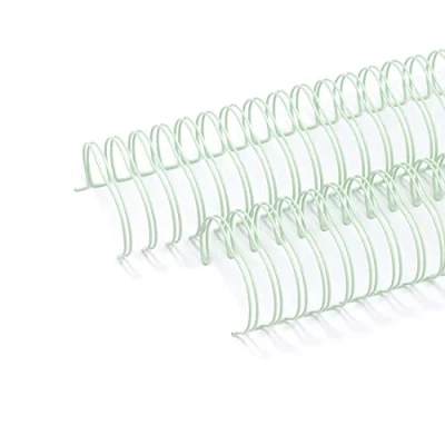 Afbeelding van Craftelier Set met 2 dubbele ringen voor het bevestigen van albums, boeken, kalenders, afsprakenboeken of notitieboeken, perfect scrapbooking en andere knutselwerkjes, Ø 3,17 cm, lengte 30,5 cm