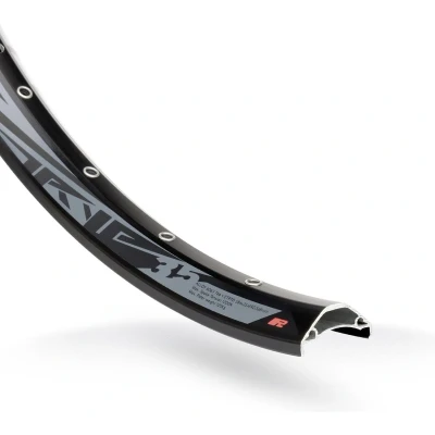 Afbeelding van Rodi Wielset TRYP 35 27.5&quot;&quot; / 650B met boost steekas 15x110 en 12x148 6 bouts remschijfbevestiging 8/9/10/11 speed zwart
