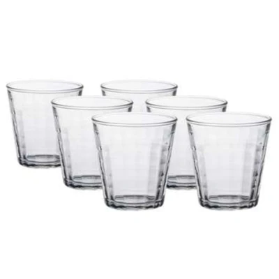 Afbeelding van Duralex Drinkglazen Prisme 6 stuks glas 220 ml
