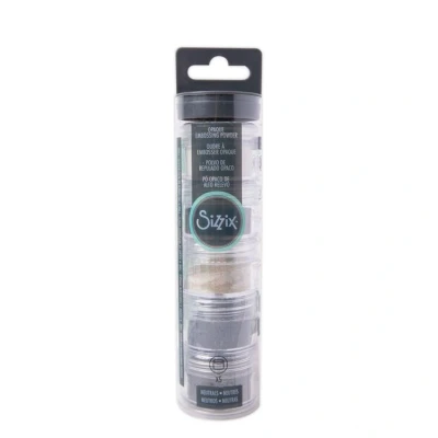 Afbeelding van Sizzix Opaque Embossing Powder Neutrals 5x12g (665843) (DISCONTINUED)